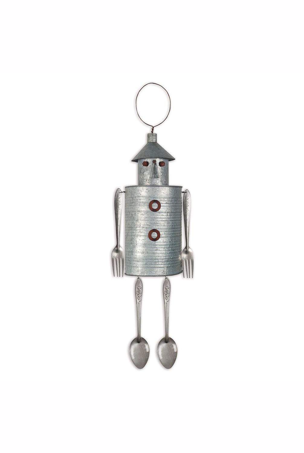 Large Tin Man Hanging Buddy Wind Chime
