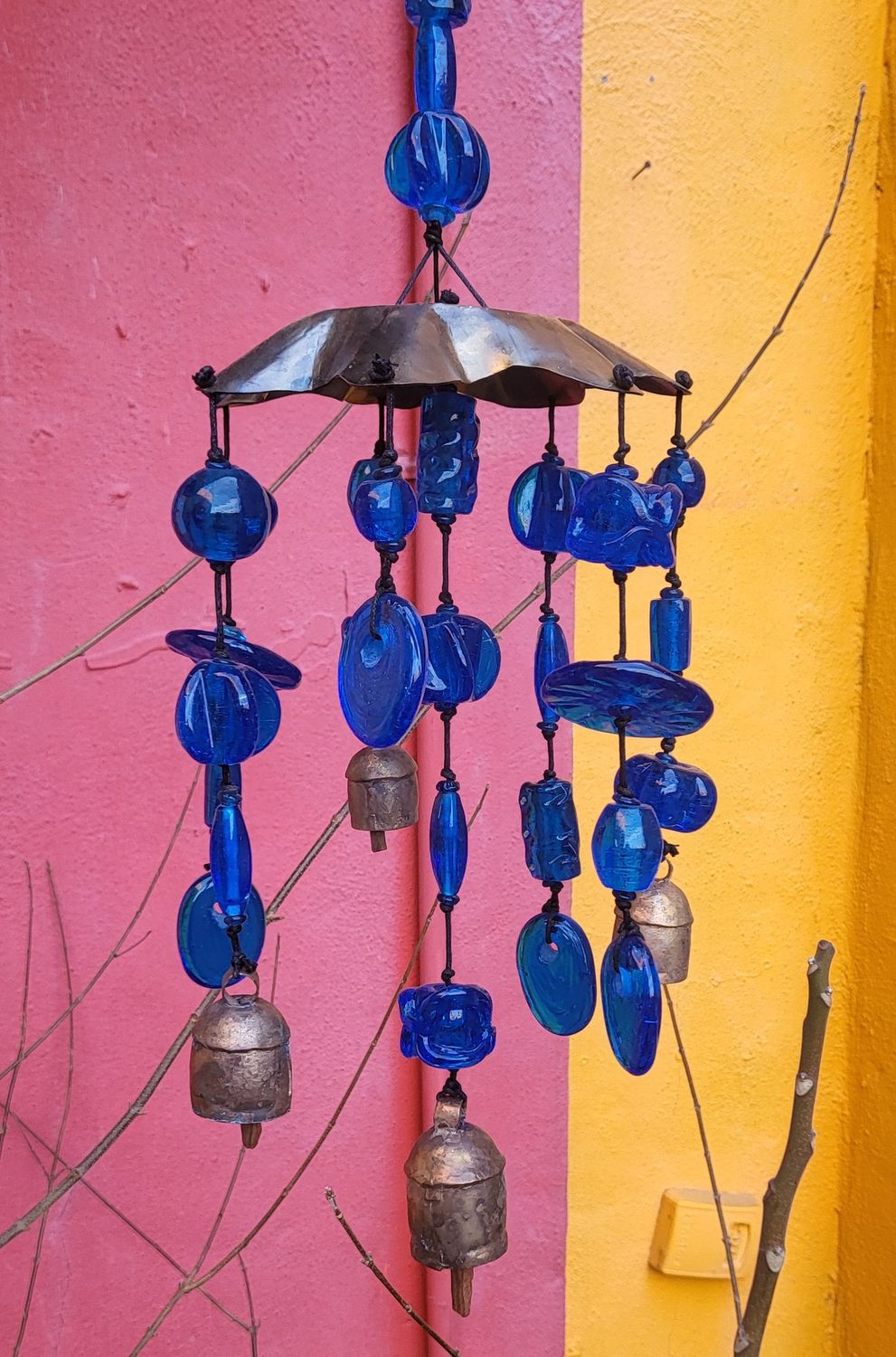 Blue Light Beads And Bells
