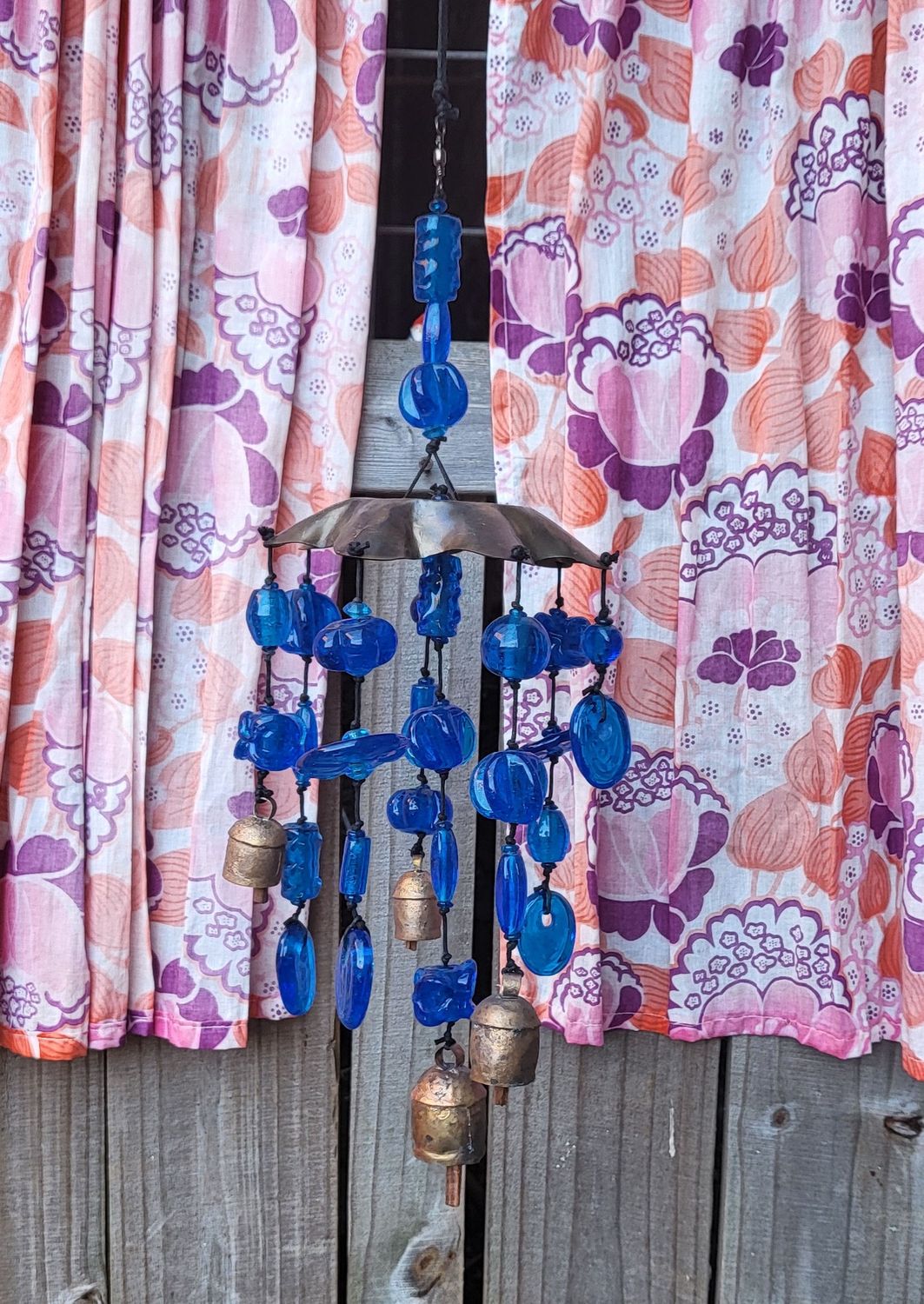 Blue Light Beads And Bells