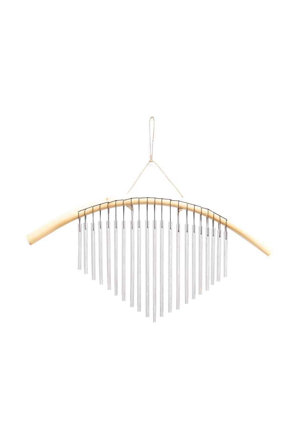 Semi Circle Wood Aluminum Chime