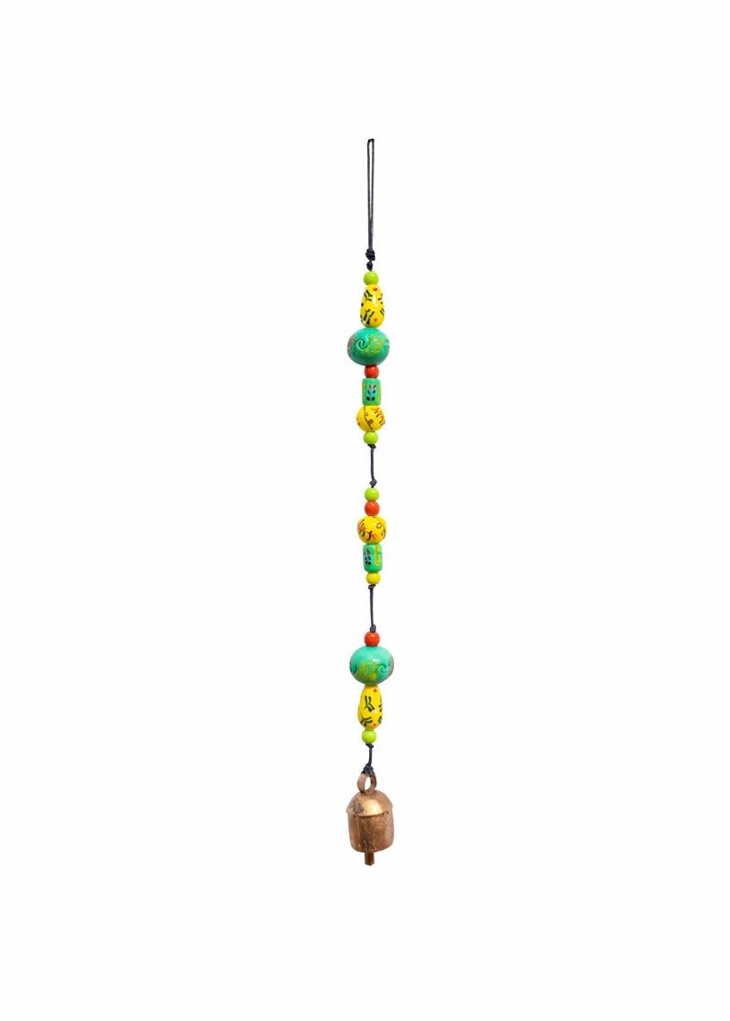The Evergreen Blooms Strand Of Beads And Bell