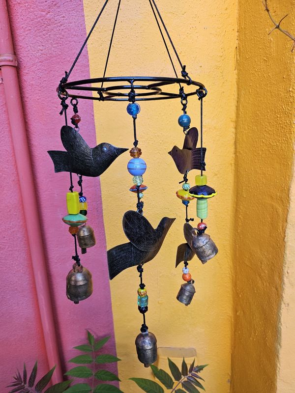 Birds Of Joy Beads And Bells