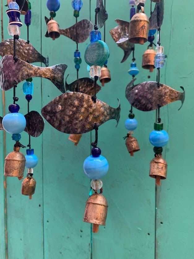 Swimming With The Fishes Beads And Bell