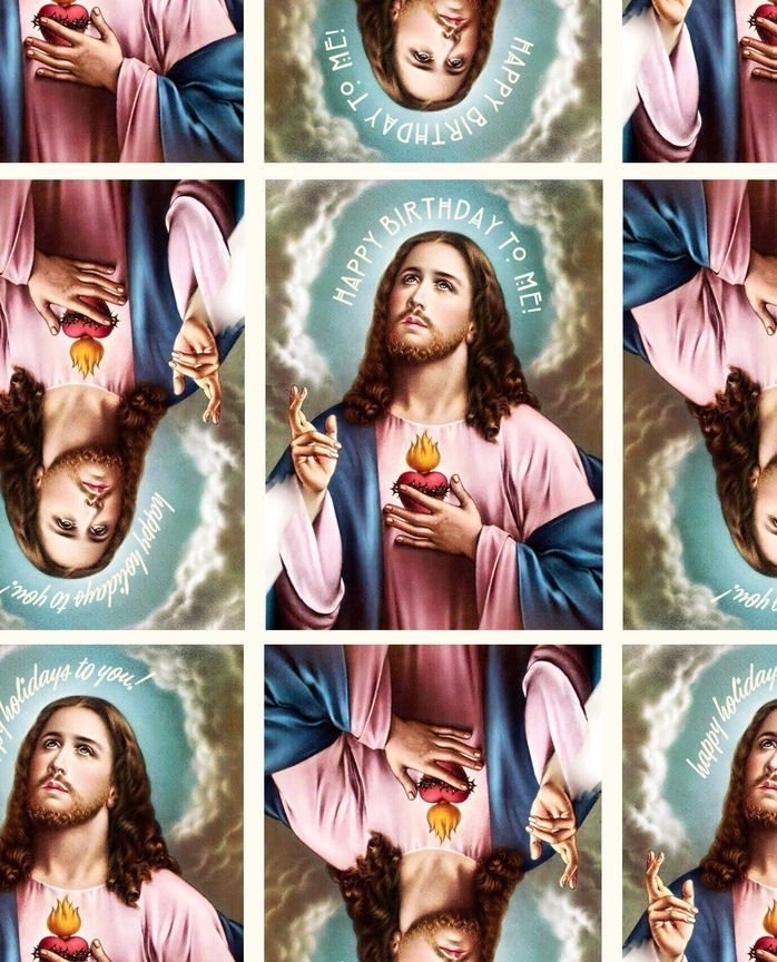 Happy Birthday To Me Jesus Gift Wrapping Paper