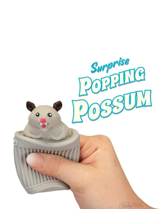 Surprise Popping Trash Opossum
