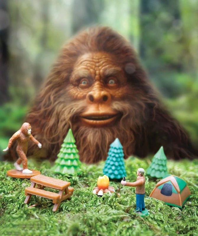 Bigfoot Basecamp Figurine Set