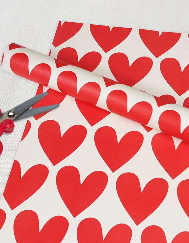 Heart Gift Wrapping Paper