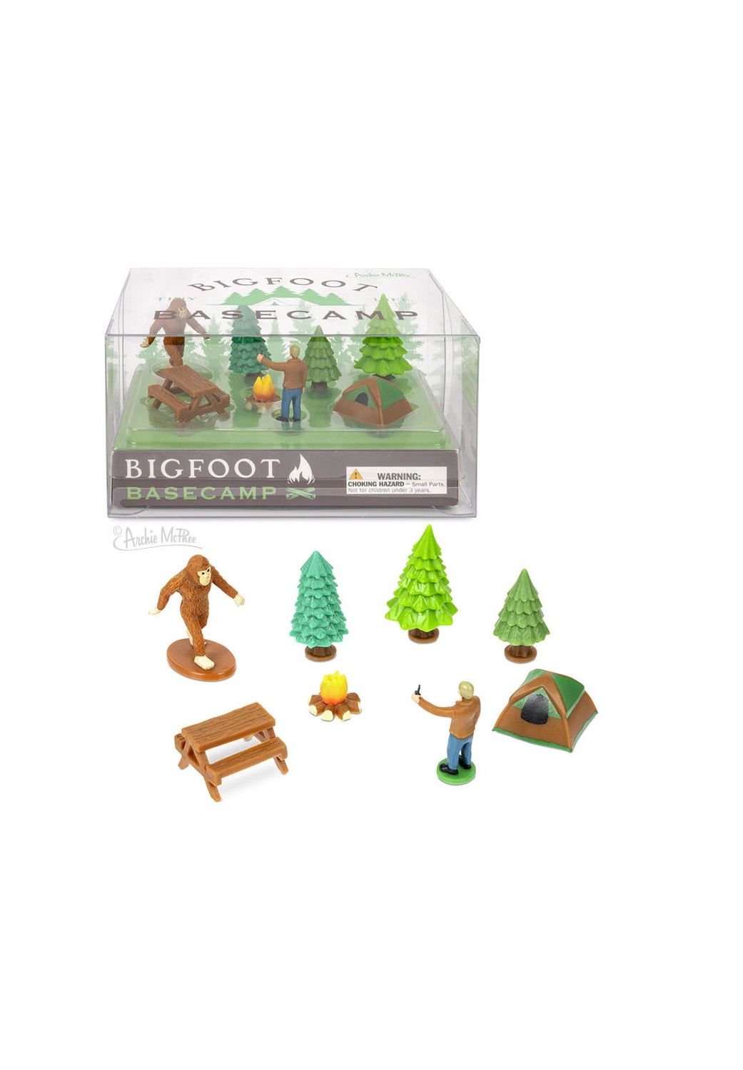 Bigfoot Basecamp Figurine Set
