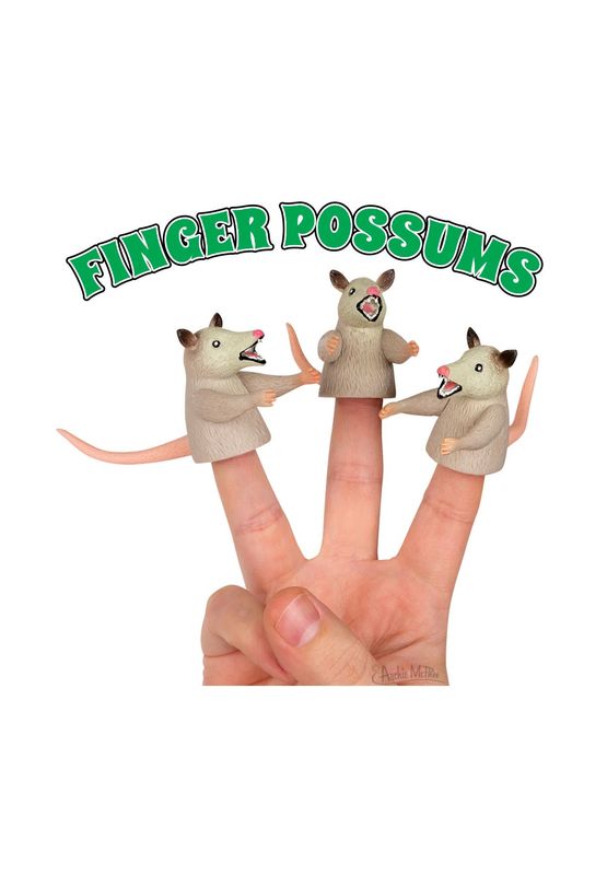 Possum Finger Puppet