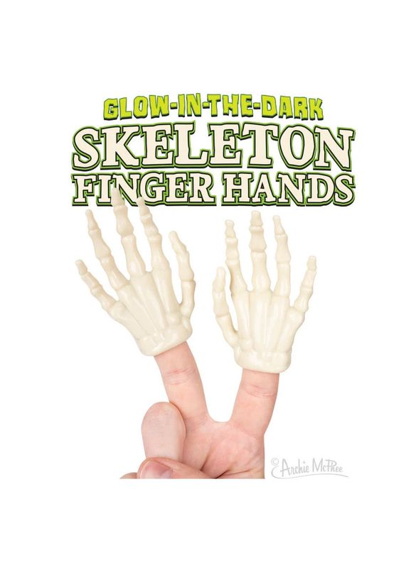 Skeleton Hand Finger Puppet