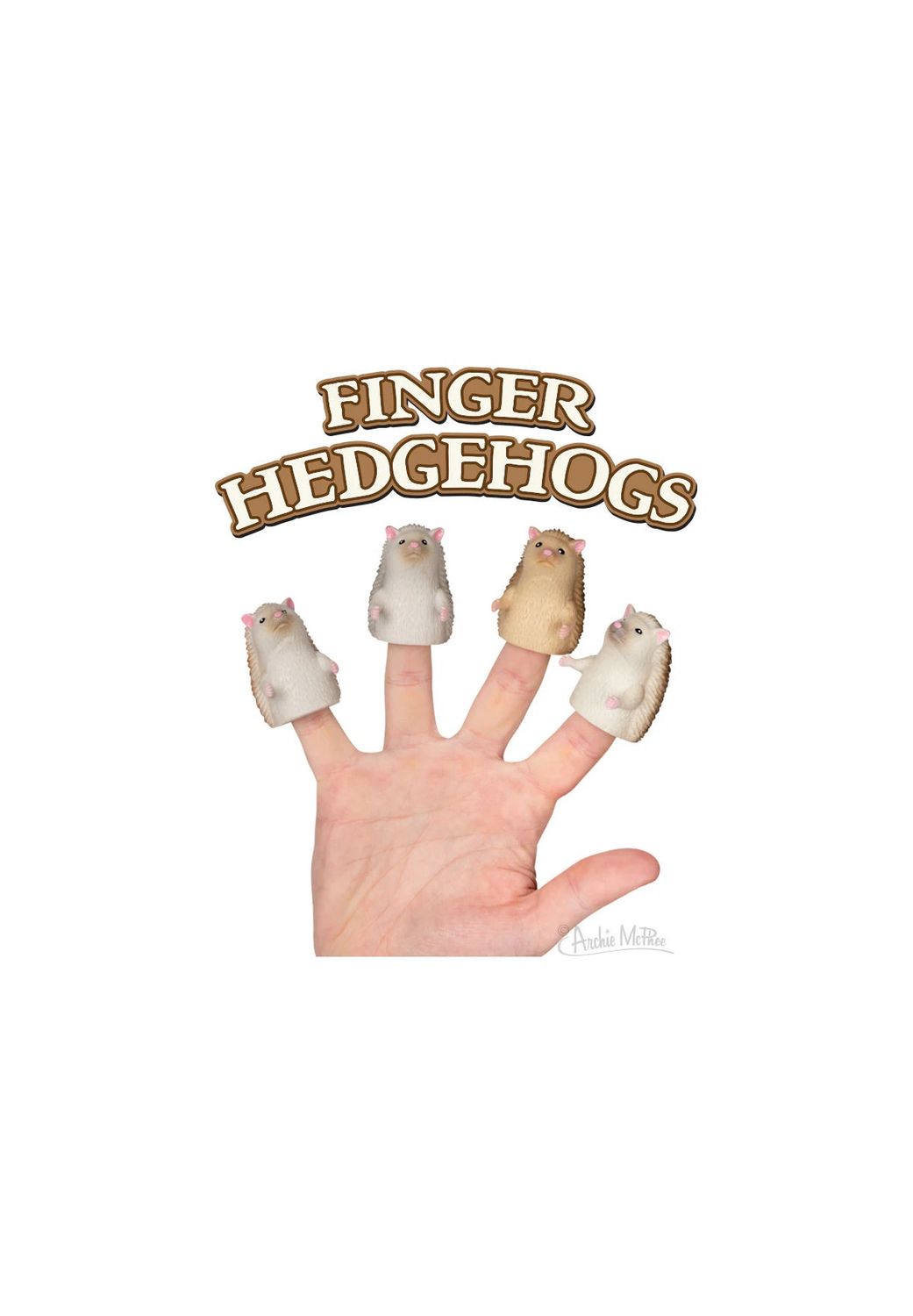 Hedgehog Finger Puppet