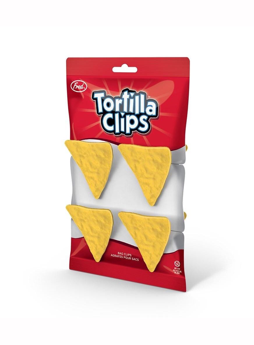 Tortilla Chip Set Of 4 Bag Clips