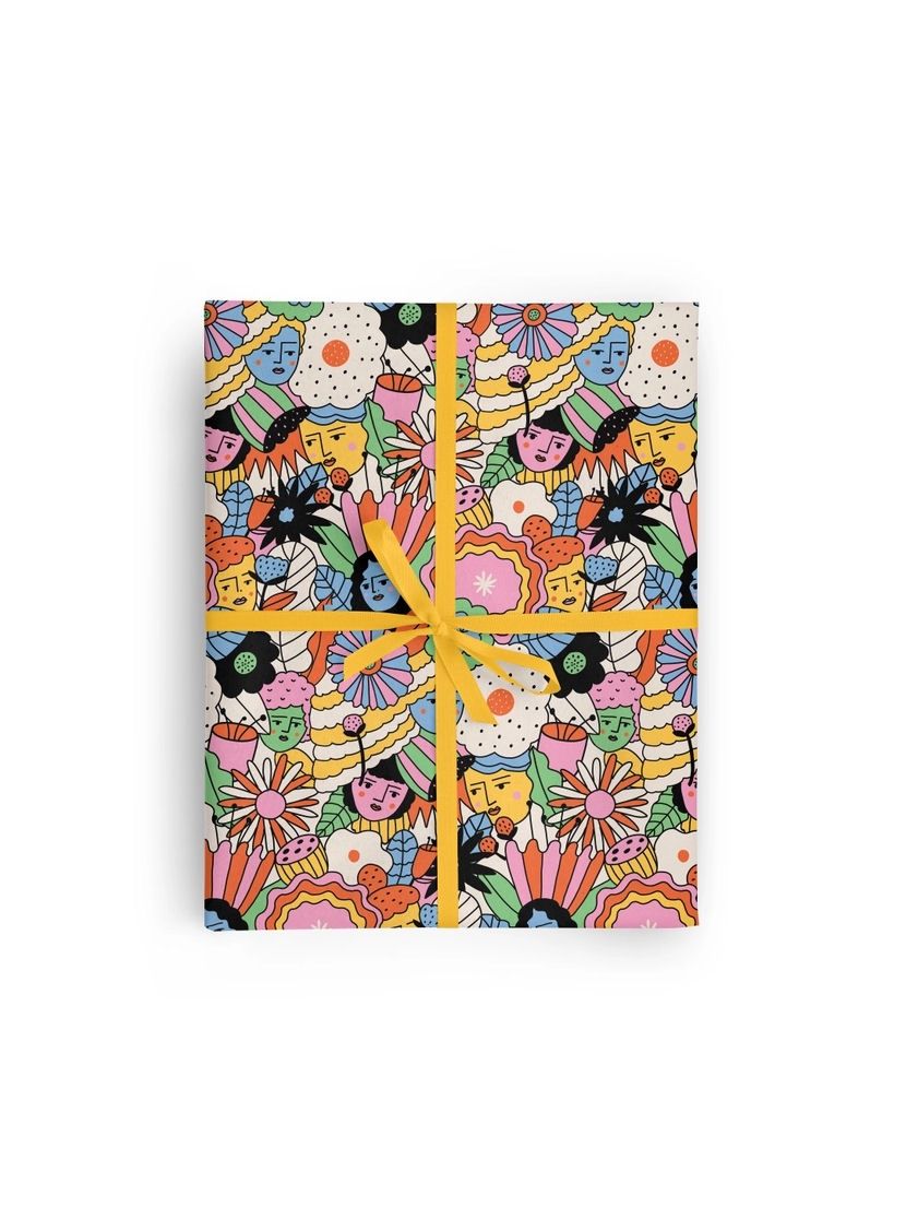 Mellow Petals Wrapping Paper