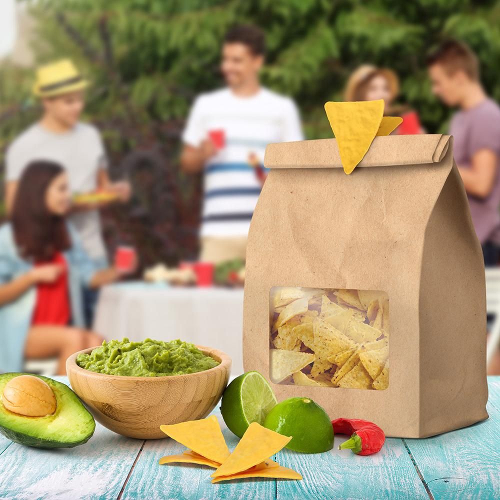 Tortilla Chip Set Of 4 Bag Clips
