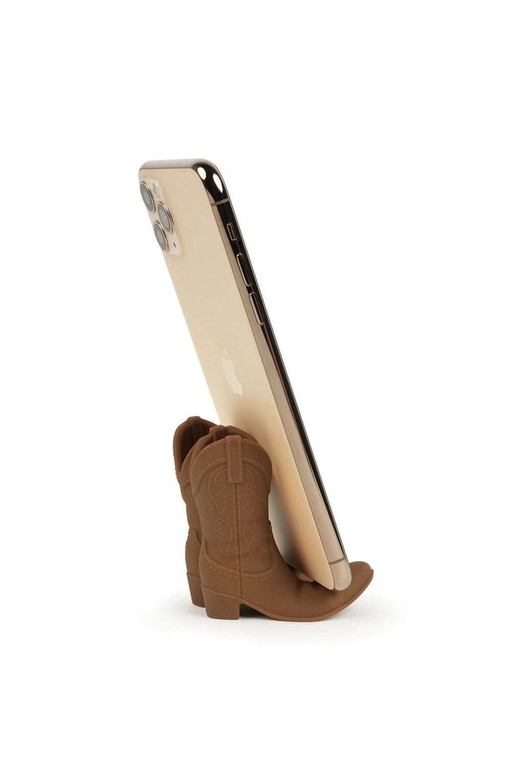 Giddy Up Brown Phone Stand