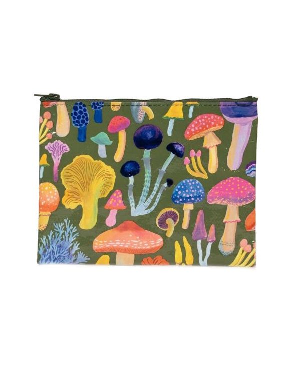 Mushroom Zipper Pouch