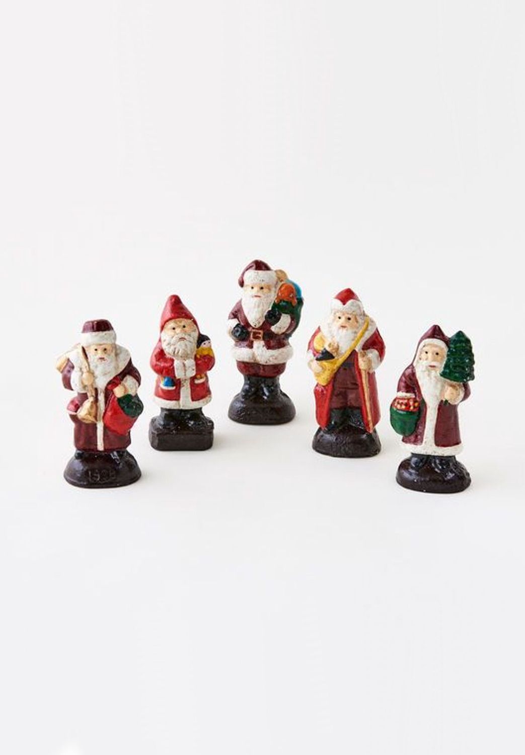 Cast Iron Assorted Santa