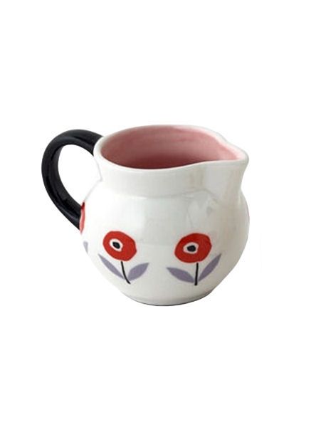 Poppy Cream Pitcher