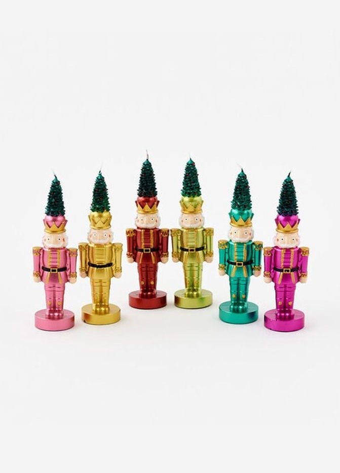 Nutcracker Tree Candle