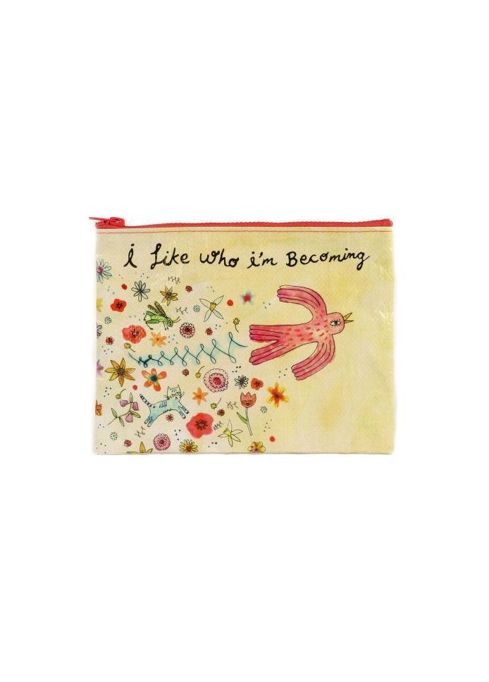 I Like Who I’m Becoming Zipper Pouch