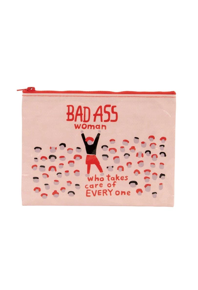 Bad Ass Woman Who Takes Care Of Everyone Zipper Pouch
