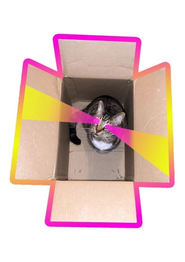 Laser Eye Larry Sticker