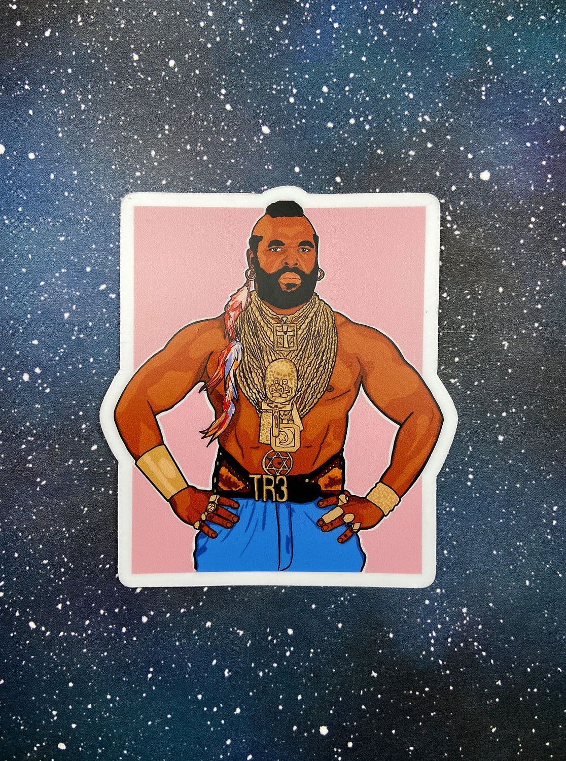 Mr. T Sticker