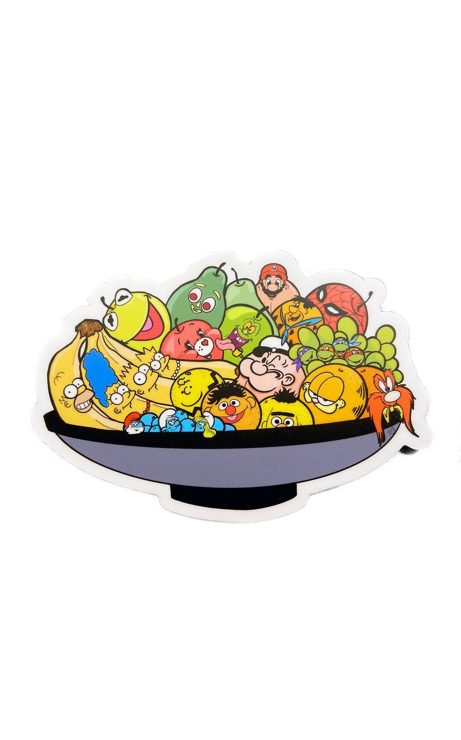 Nostalgic Fruit Bowl Sticker