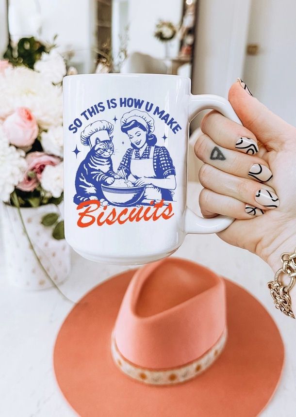 So This Is How U Make Biscuits Mug
