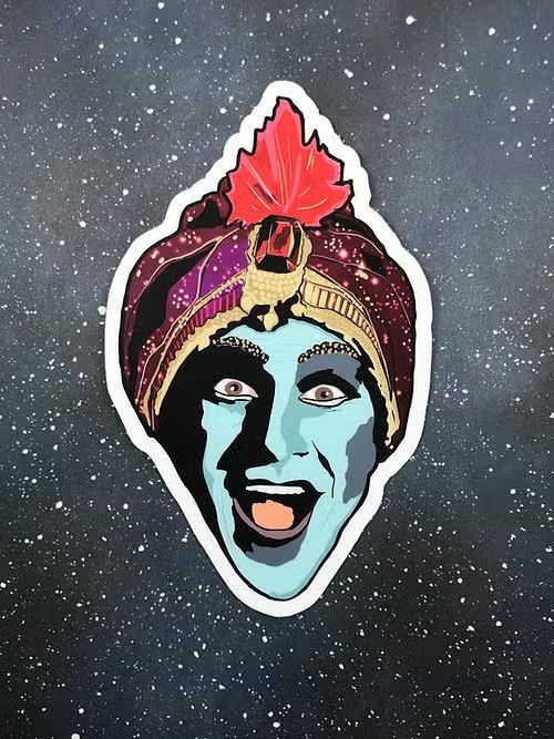 Jambi The Genie Pee Wee’s Playhouse Sticker