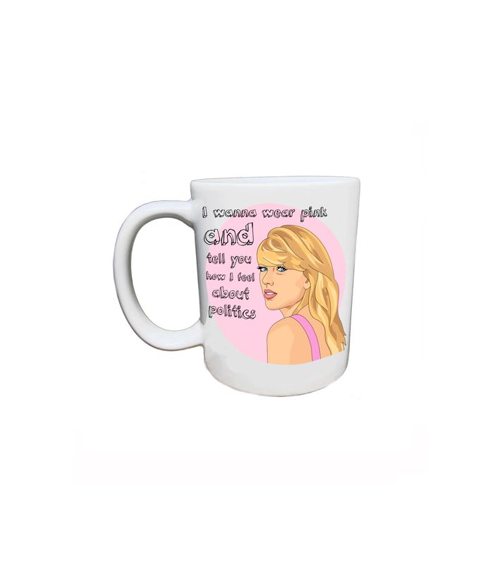 I Wanna Wear Pink Taylor Swift Mug