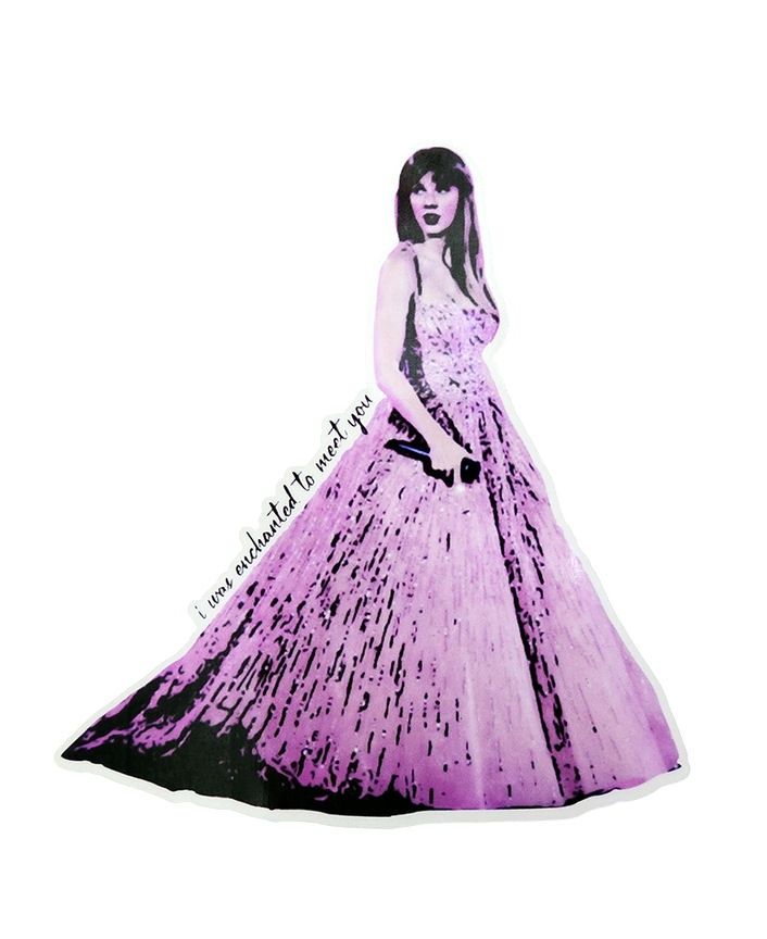 Taylor Swift I Was Enchanted To Meet You Eras Tour Sticker