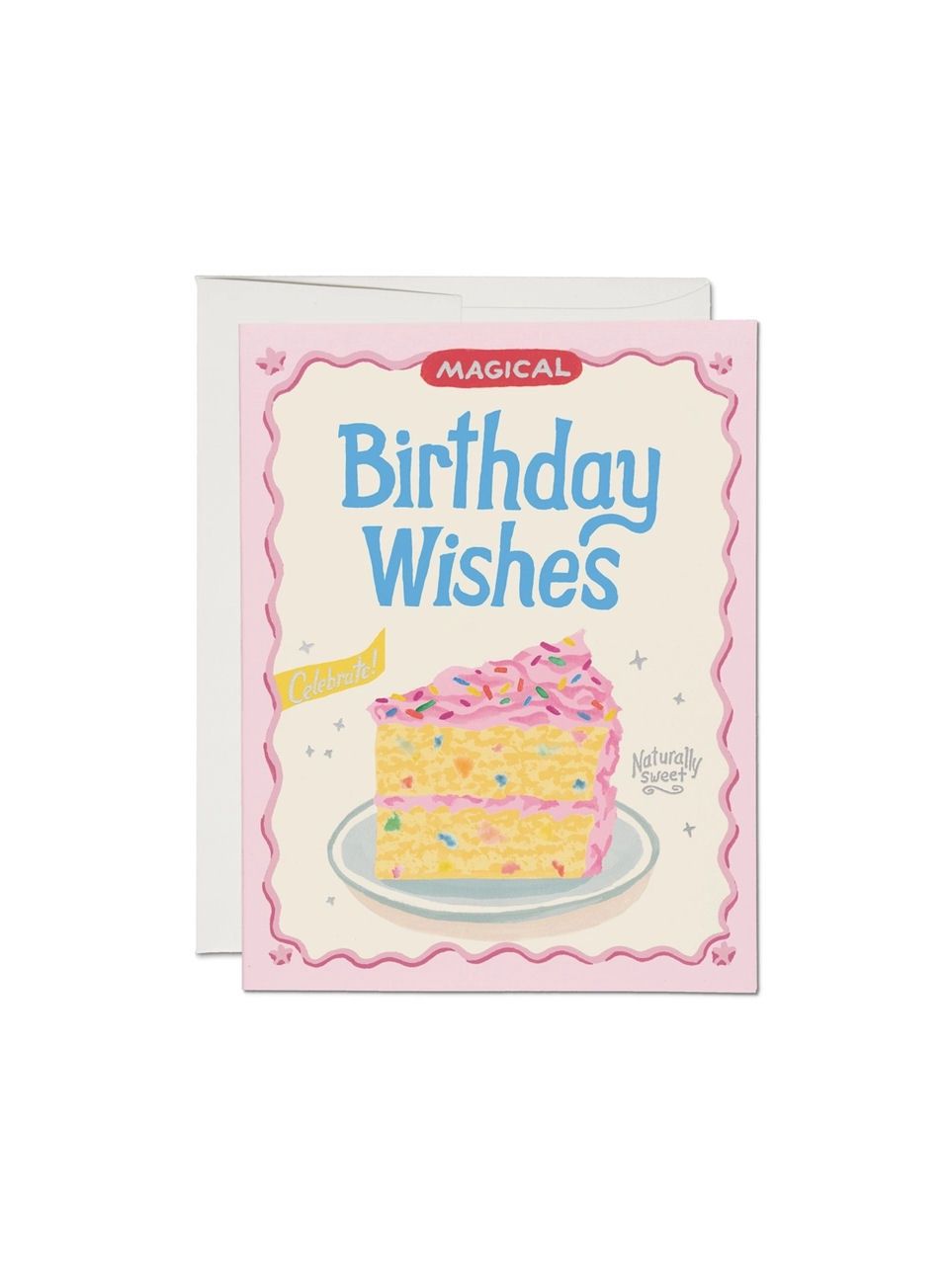 Birthday Wishes Cake Mix Card