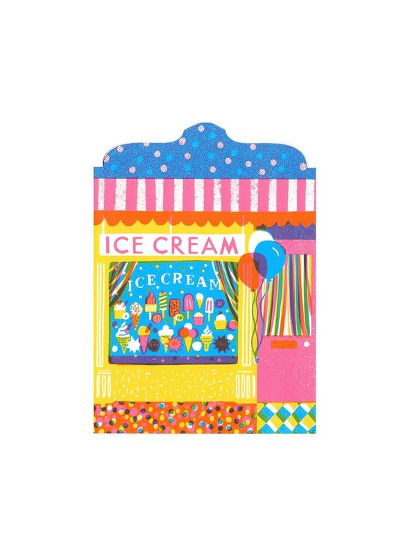 Ice Cream Shop Card