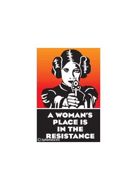 A Woman’s Place Is In The Resistance Magnet