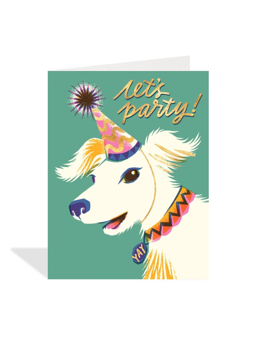 Let’s Party Dog Card