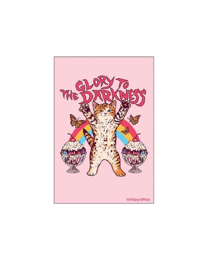 Glory To The Darkness Magnet