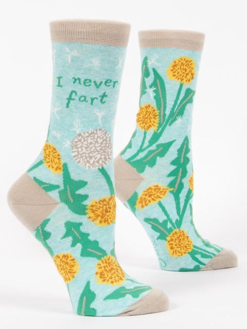 I Never Fart Blue Q Women’s Socks