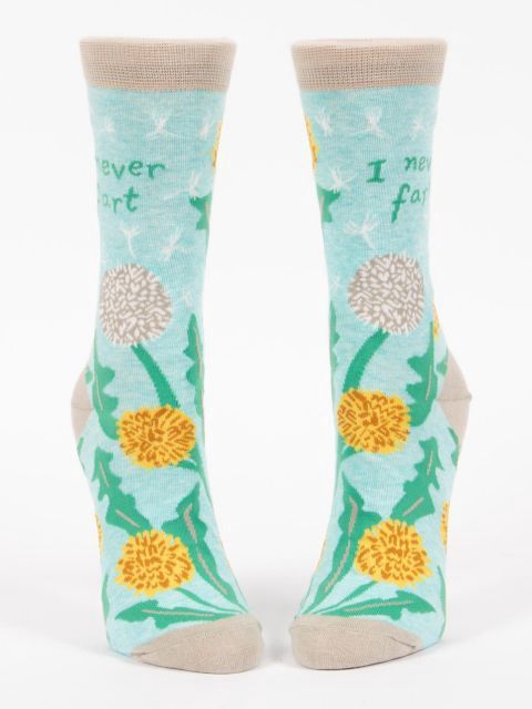 I Never Fart Blue Q Women’s Socks