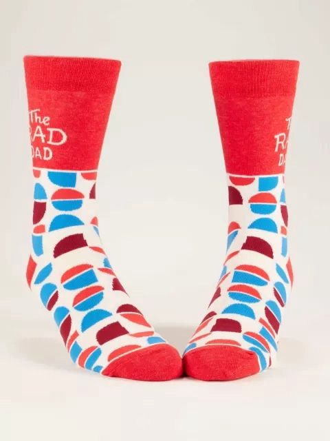 The Rad Dad Blue Q Men's Socks