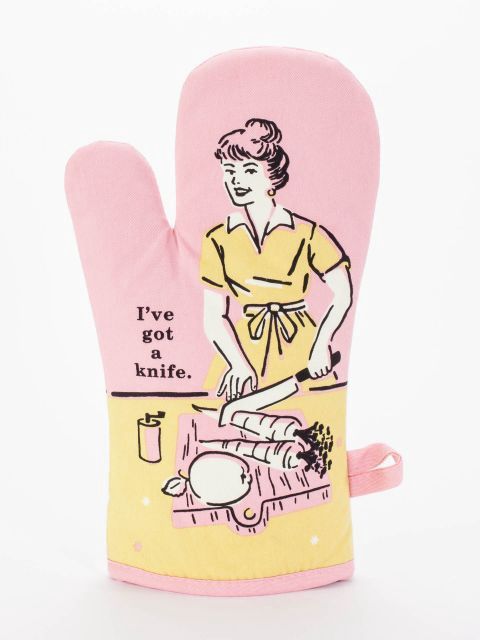 I&#39;ve Got A Knife Oven Mitt