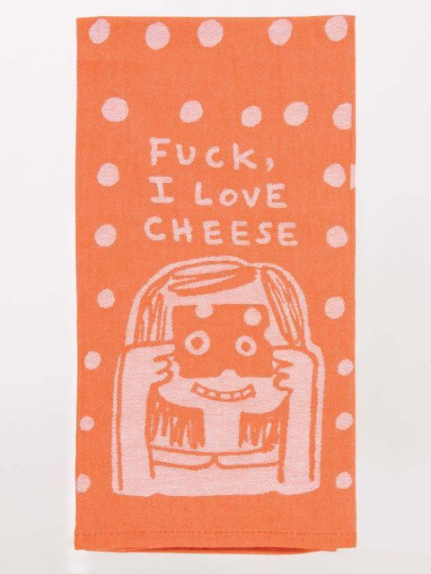 Fuck I Love Cheese Kitchen Towel