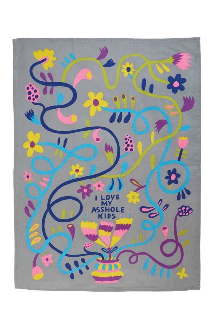 I Love My Asshole Kids Kitchen Towel