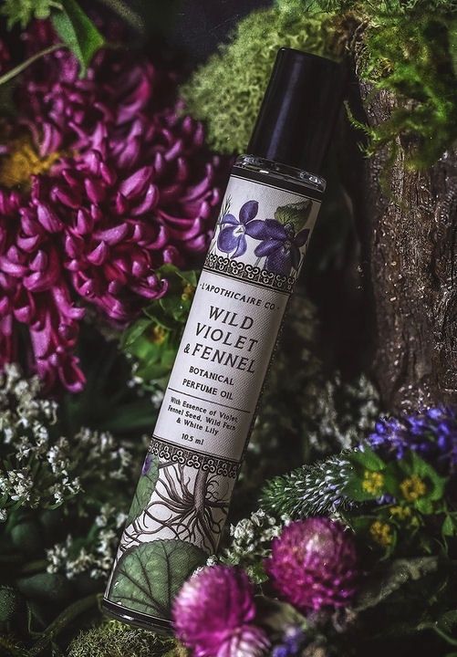 Botanica Wild Violet And Fennel Perfume Oil Roller