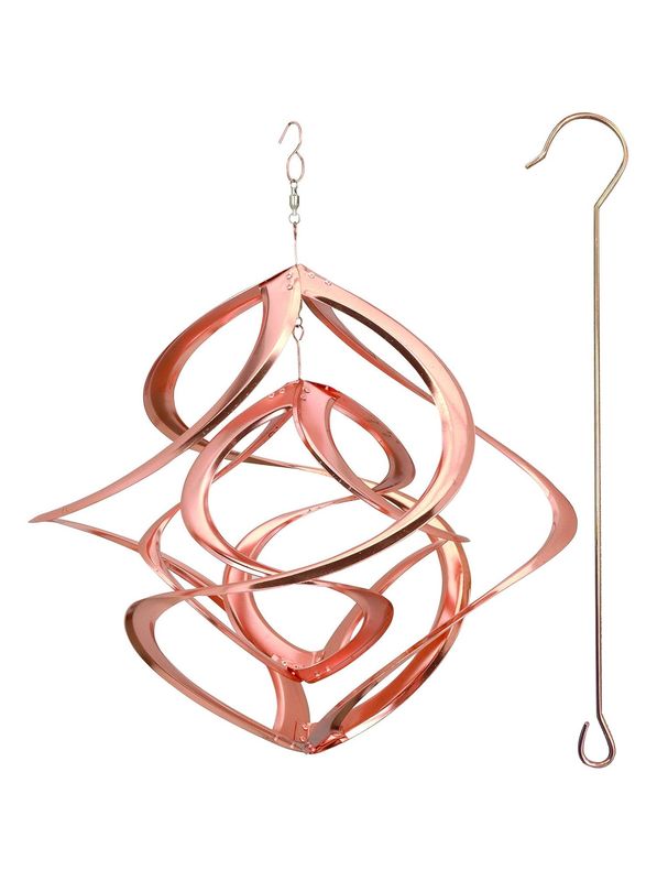 14” Small Double Copper Cosmic With Hook Spinner