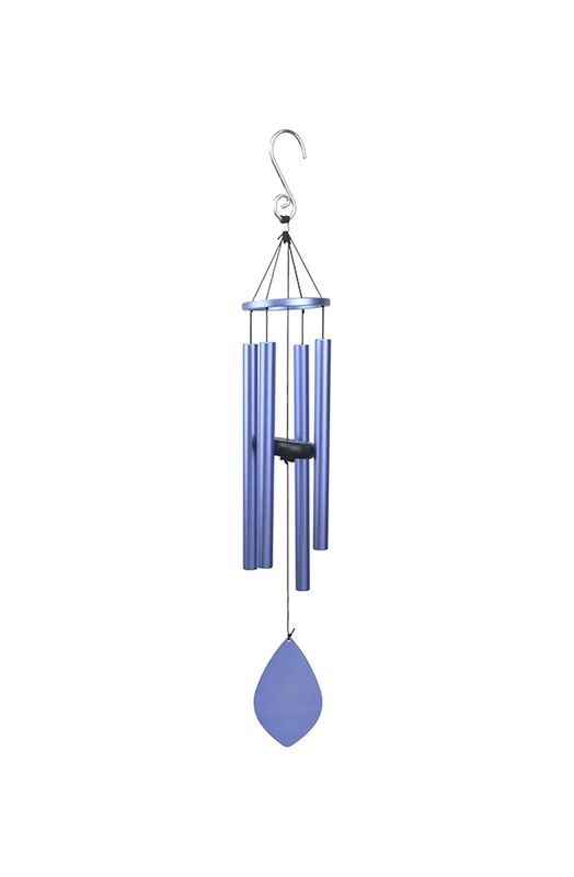 Metal Satin Blue Chime 29&quot;