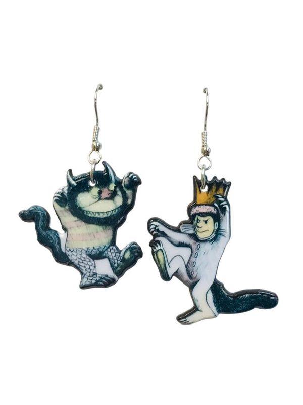 Monster And Prince Where The Wild Things Are Earrings
