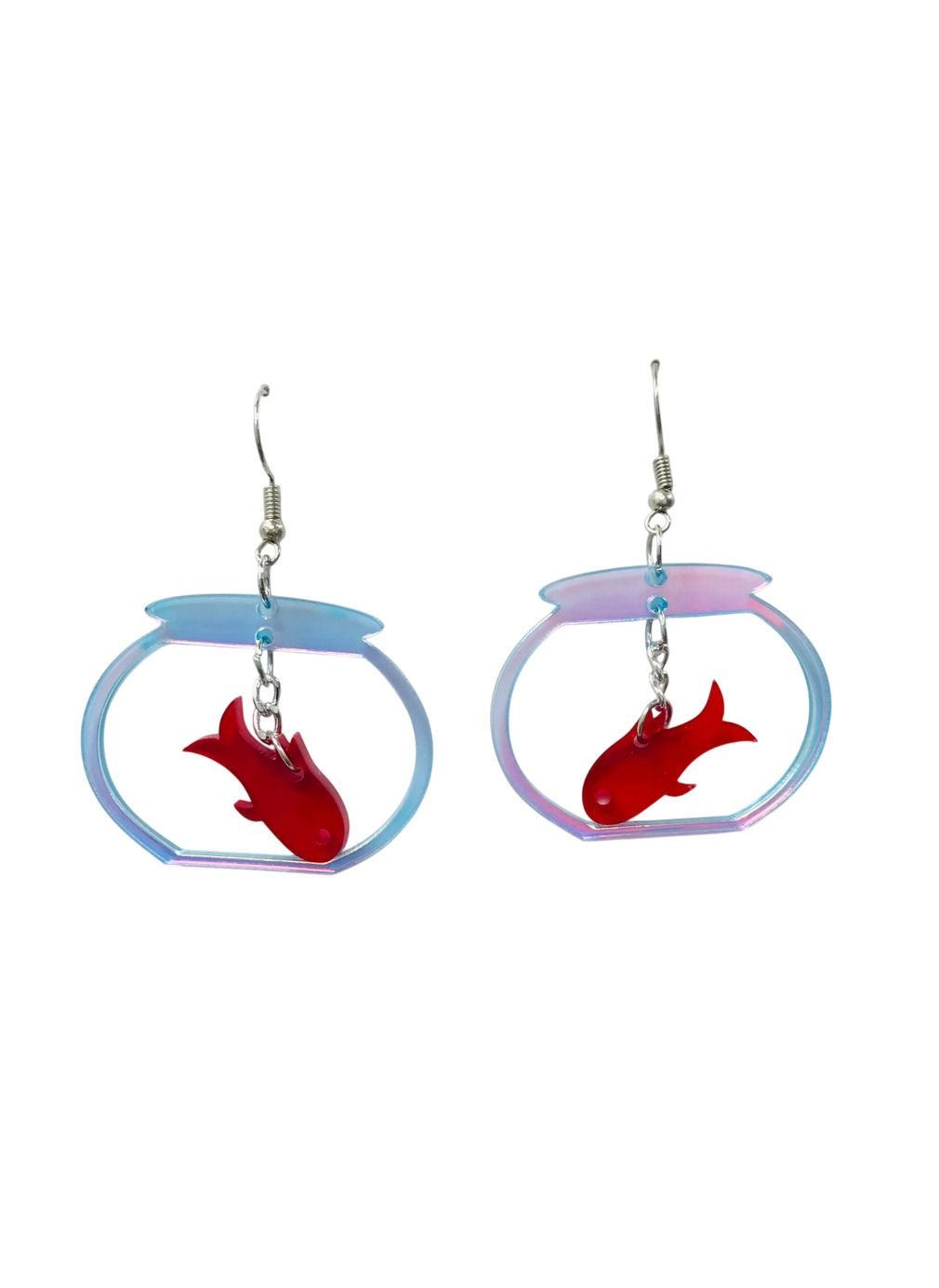 Goldfish In A Bowl Earrings