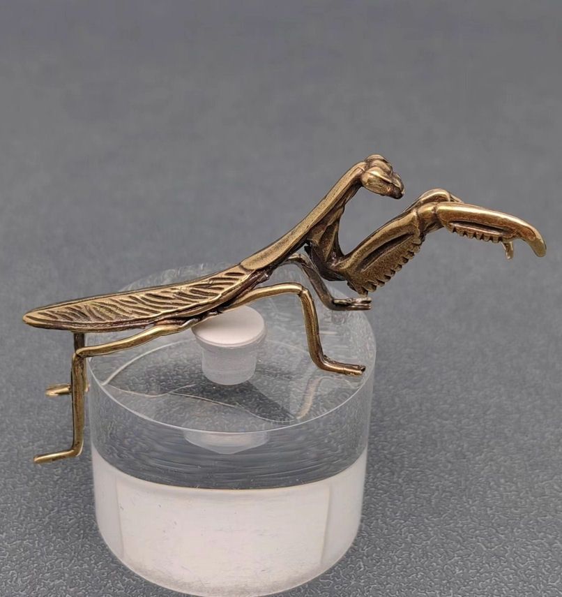Brass Praying Mantis