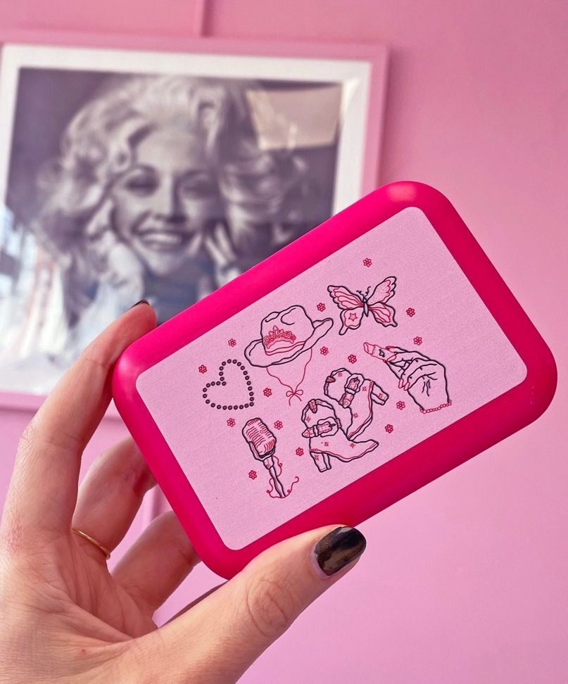Dolly Cowgirl Mini Storage Box